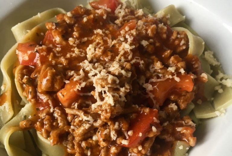 tagliatelle al ragù