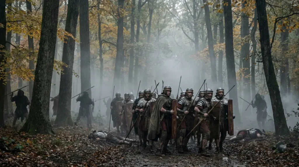 Warusie, oddaj legiony! - największa klęska Rzymu w Lesie Teutoburskim